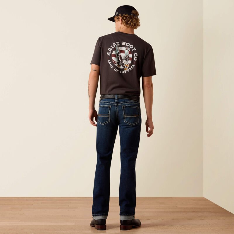 Ariat Mens M8 Modern Slim Straight Jeans - Carlington Hillcrest - Saddleworld Devonport
