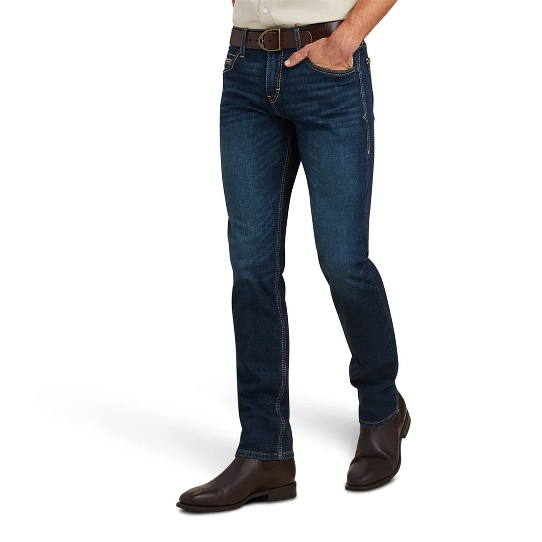 Ariat Mens M8 Modern TekStretch Brawley Slim Leg Jeans - Saddleworld Devonport