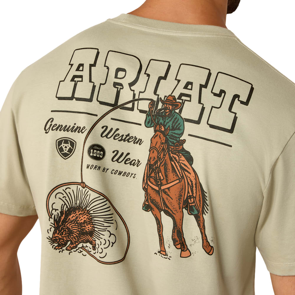 Ariat Mens Porcupine Posse Short Sleeve Tee - Saddleworld Devonport