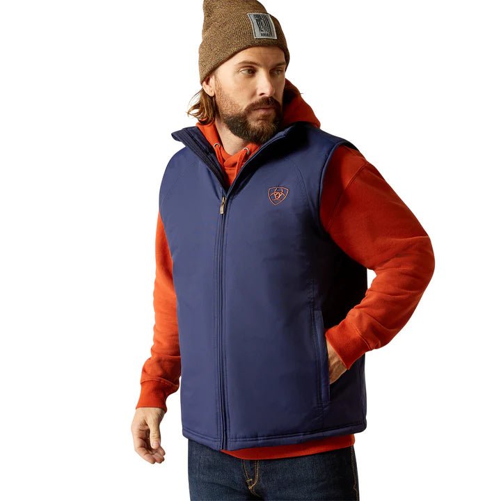 Ariat Mens Team Logo Insulated Vest - Saddleworld Devonport