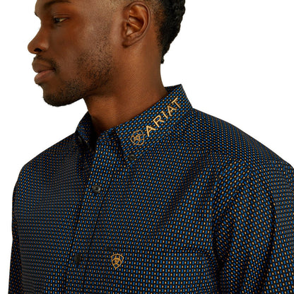 Ariat Mens Team Portland Fitted Long Sleeve Shirt - Saddleworld Devonport
