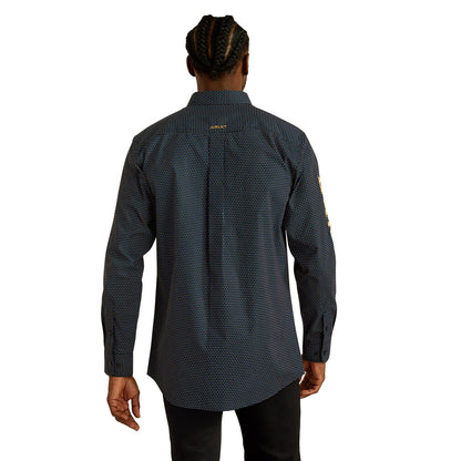 Ariat Mens Team Portland Fitted Long Sleeve Shirt - Saddleworld Devonport