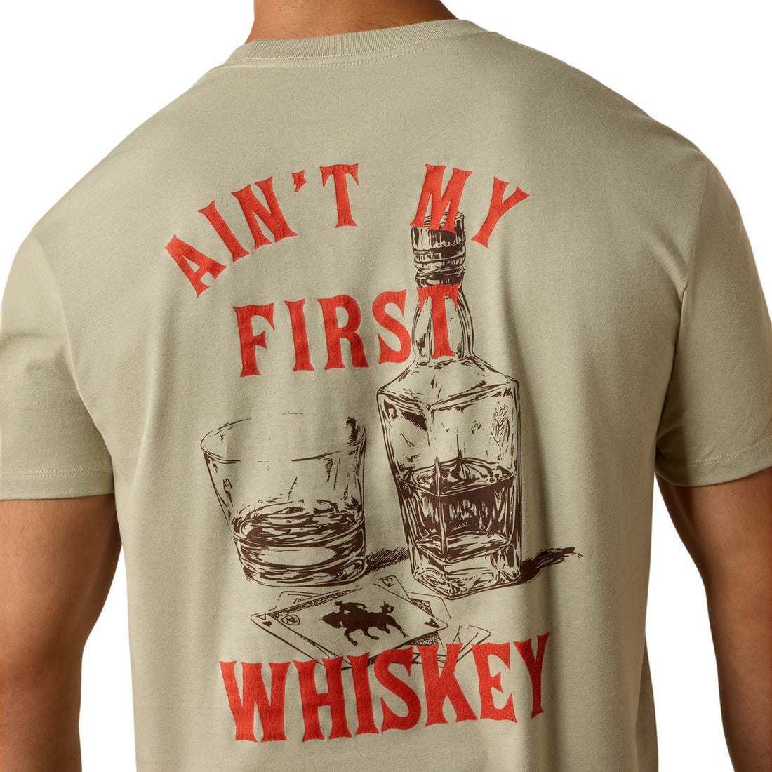Ariat Mens Whiskey Uno Tee - Saddleworld Devonport