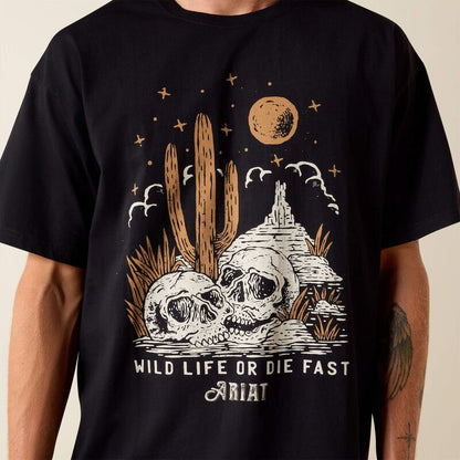 Ariat Mens Wild Life Boxy Short Sleeve Tee - Saddleworld Devonport