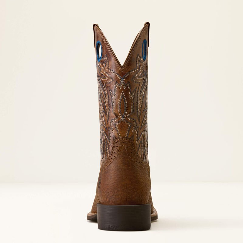 Ariat Sport Sidebet Wide Square Toe Cowboy Boot - Saddleworld Devonport