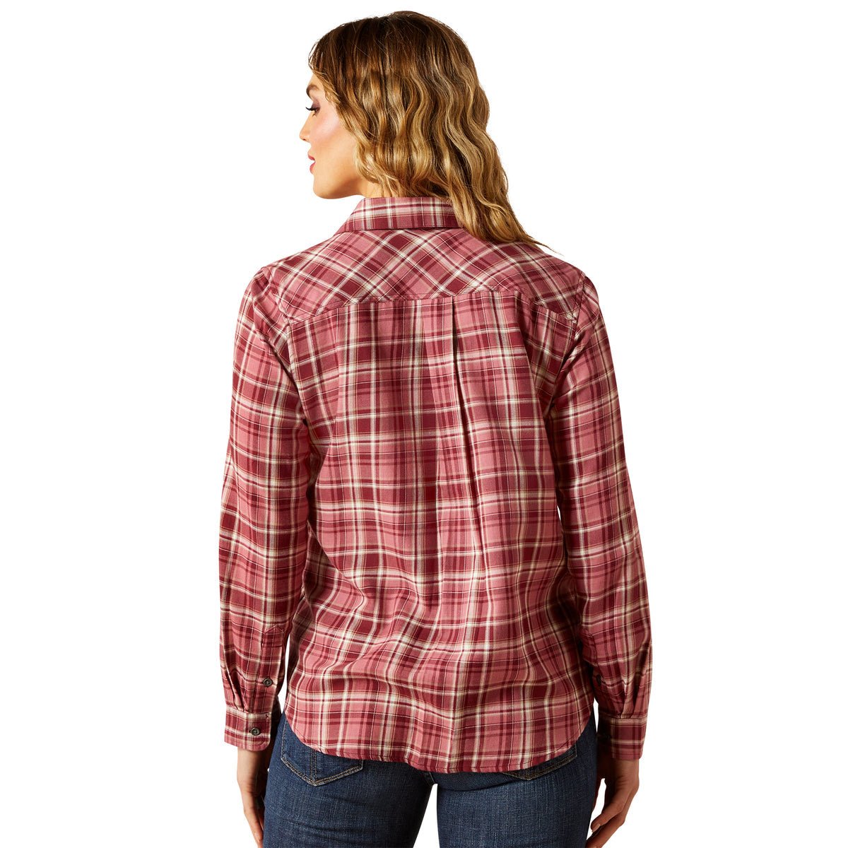 Ariat Womens Billie Jean Long Sleeve Shirt - Sunkissed Plaid - Saddleworld Devonport