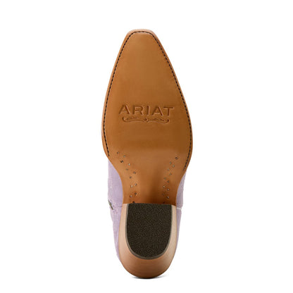 Ariat Womens Casanova - Misty Lavender Suide - Saddleworld Devonport
