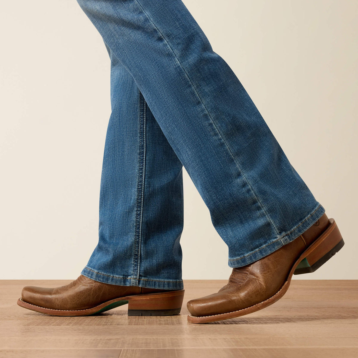 Ariat Womens High Rise Boot Cut Jeans - Lyra Belfair - Saddleworld Devonport