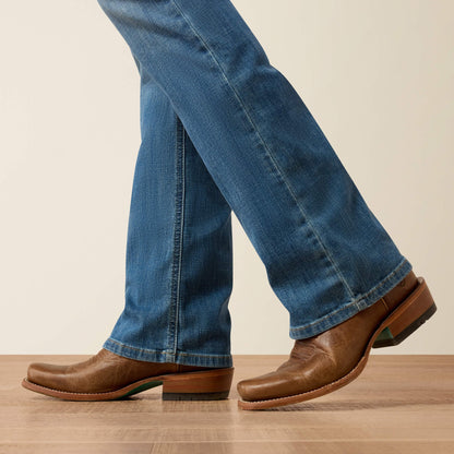 Ariat Womens High Rise Boot Cut Jeans - Lyra Belfair - Saddleworld Devonport