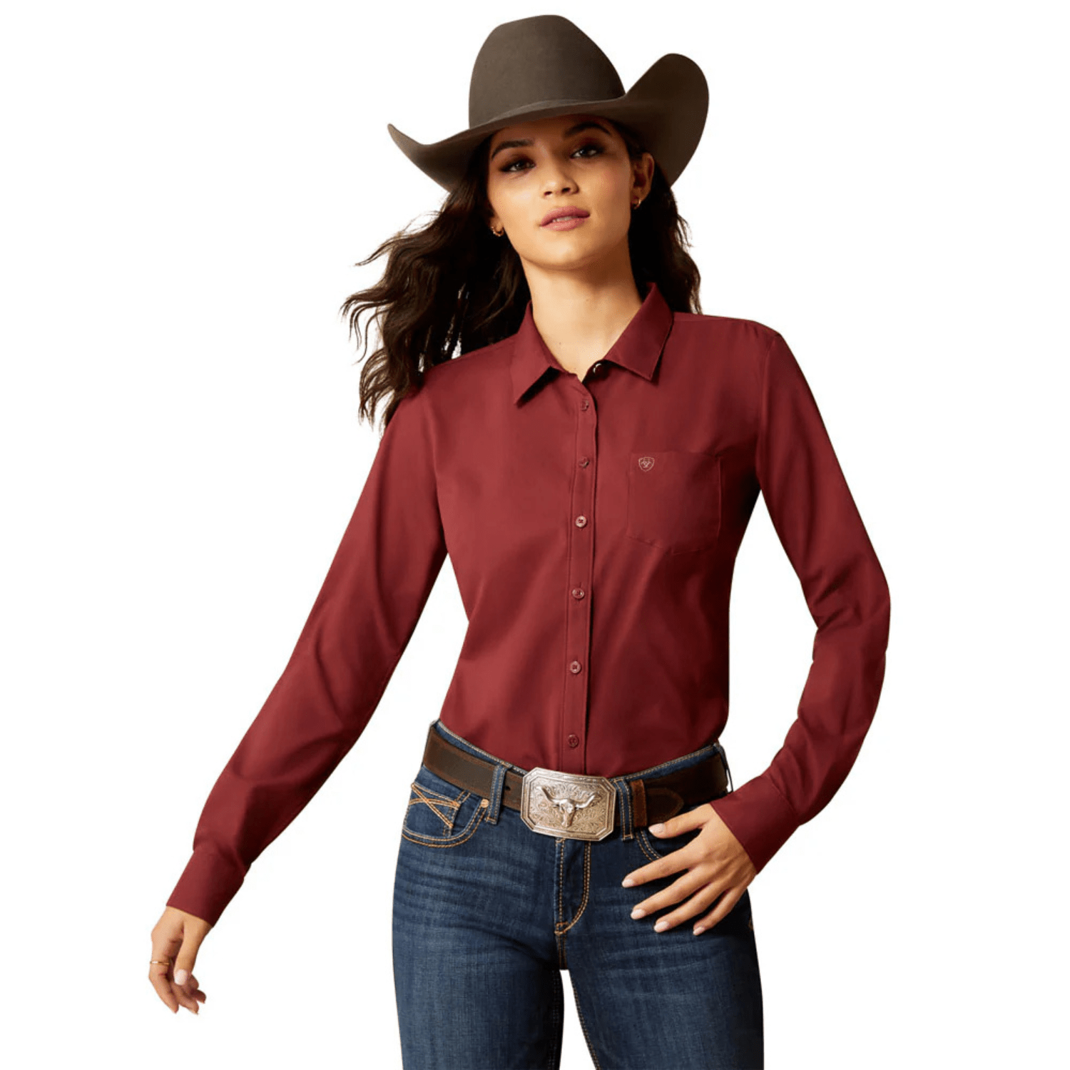Ariat Womens Kirby Pro Long Sleeve Shirt - Saddleworld Devonport