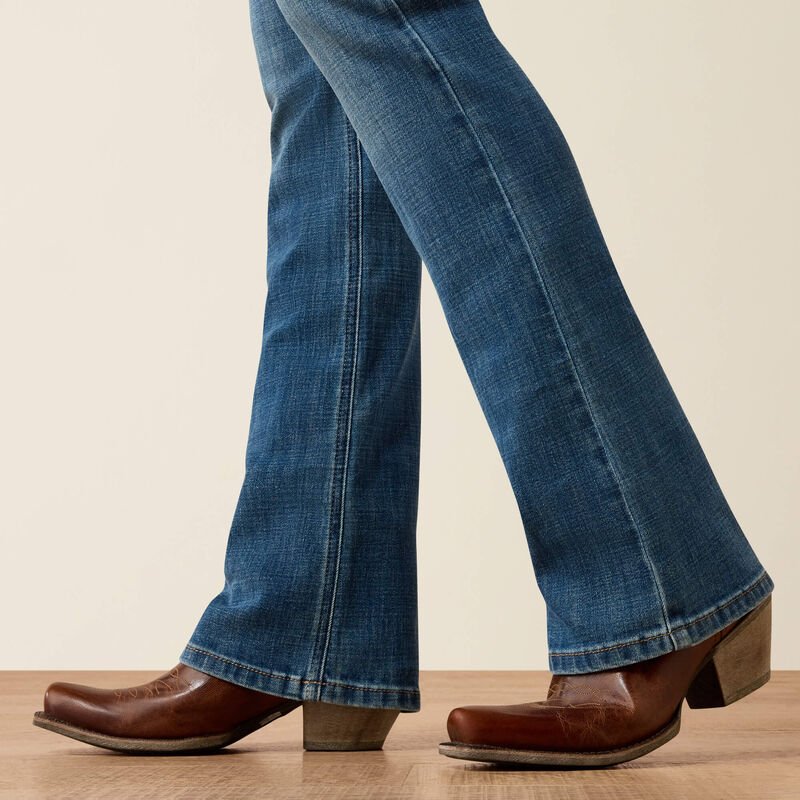 Ariat Womens Mid Rise Boot Cut Jeans - Esti Ithica - Saddleworld Devonport