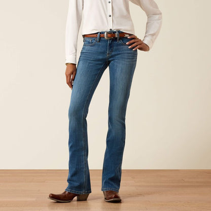 Ariat Womens Mid Rise Boot Cut Jeans - Esti Ithica - Saddleworld Devonport