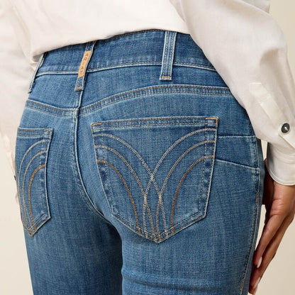 Ariat Womens Mid Rise Boot Cut Jeans - Esti Ithica - Saddleworld Devonport