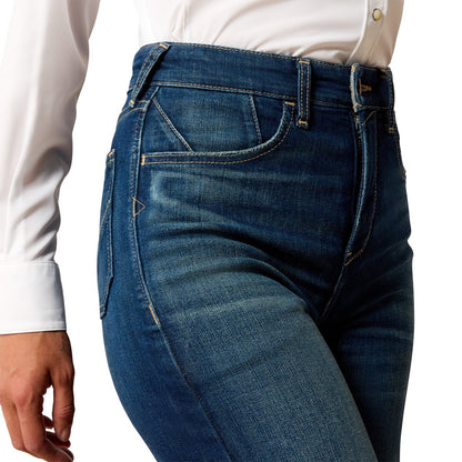 Ariat Womens Mid Rise Boot Cut JEans - Fiona Istanbul - Saddleworld Devonport