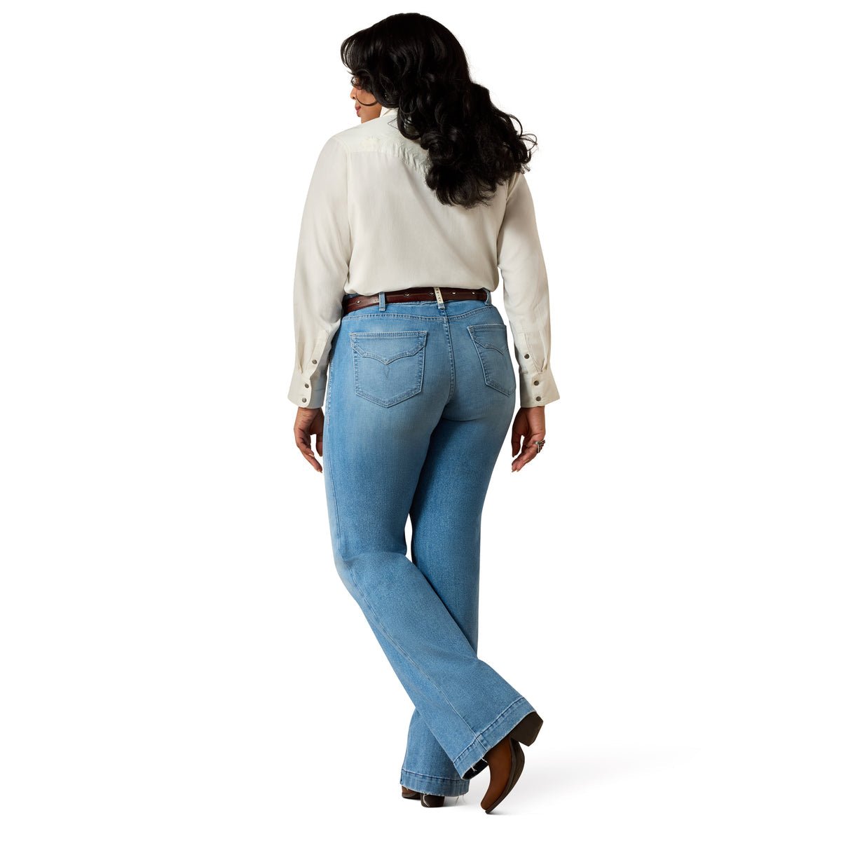 Ariat Womens Mid Rise Trouser - Clara Yuba - Saddleworld Devonport
