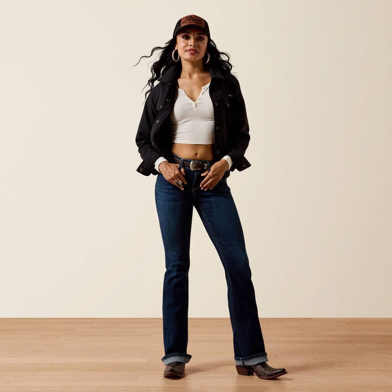 Ariat Womens Perfect Rise Boot Cut Jeans - Celia Salinas - Saddleworld Devonport