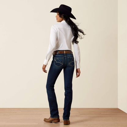 Ariat Womens Perfect Rise Straight Acclimate Jeans - Harper Sonoma - Saddleworld Devonport