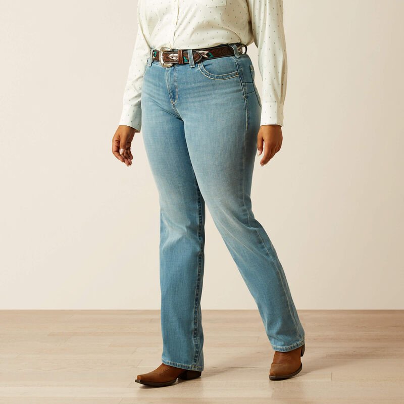 Ariat Womens Perfect Rise Straight Alina Jeans - Saddleworld Devonport