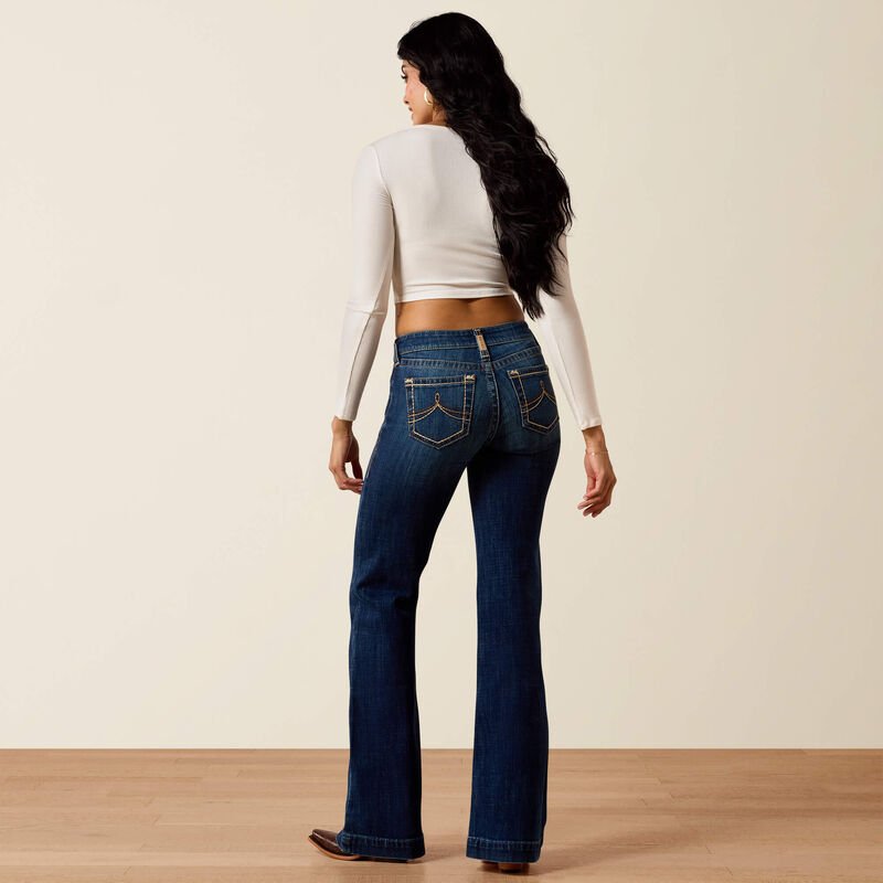 Ariat Womens Perfect Rise Trouser Jeans - Kahlani Berryessa - Saddleworld Devonport