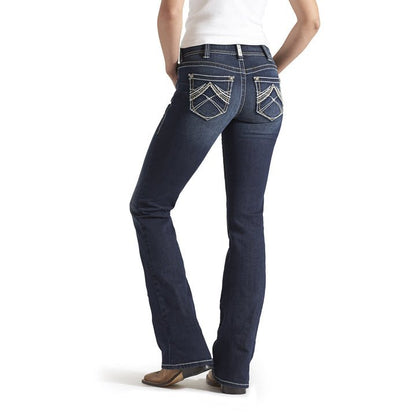 Ariat Womens R.E.A.L Boot Cut Jeans - Whipstich - Saddleworld Devonport