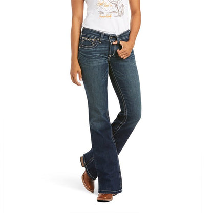 Ariat Womens R.E.A.L Boot Cut Jeans - Whipstich - Saddleworld Devonport