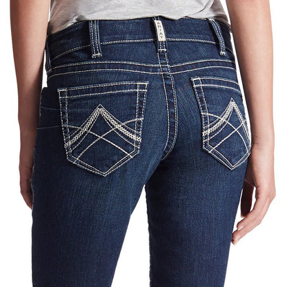 Ariat Womens R.E.A.L Straight Icon Jean - Saddleworld Devonport