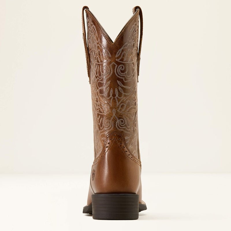 Ariat Womens Round Up Remuda Western - Aged Tan - Saddleworld Devonport