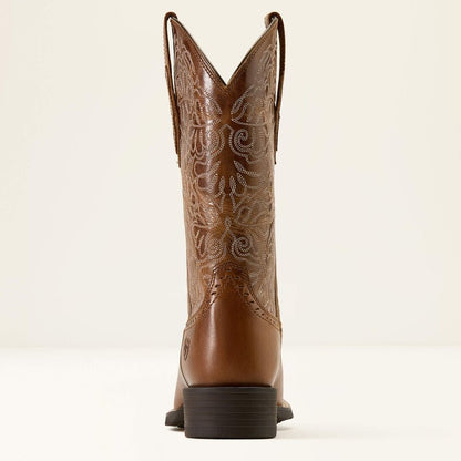 Ariat Womens Round Up Remuda Western - Aged Tan - Saddleworld Devonport