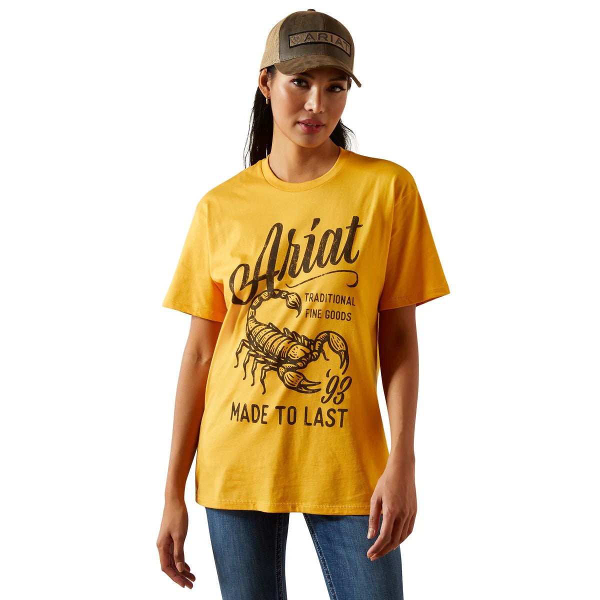 Ariat Womens Scorpion Script Short Sleeve T-Shirt - Saddleworld Devonport