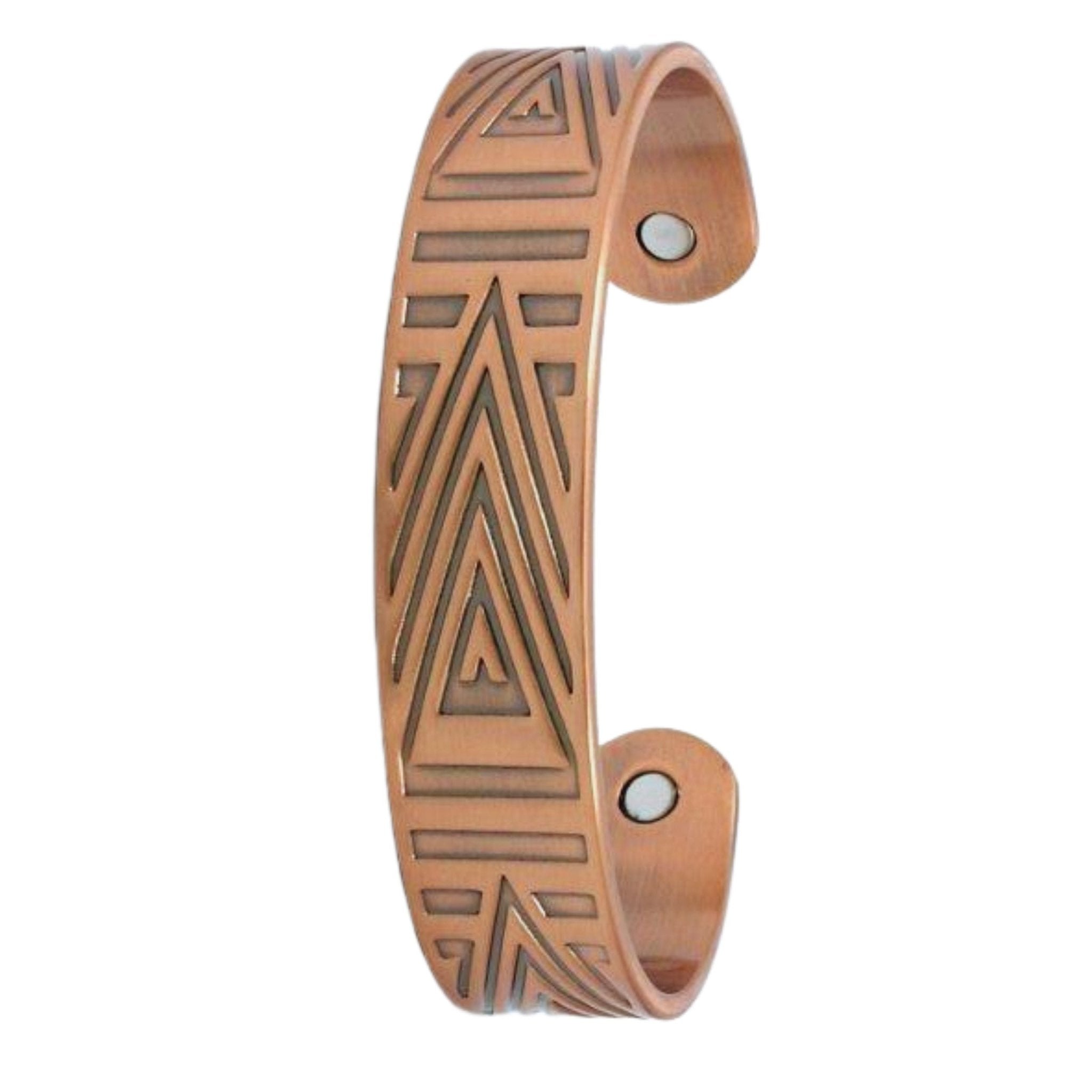 Aztec Copper Bangle - Saddleworld Devonport
