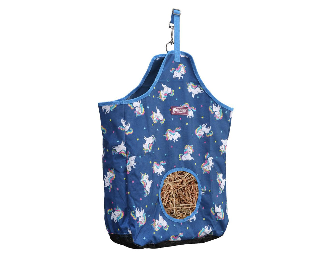 Bambino Hay Bag Feeder Unicorn - Saddleworld Devonport