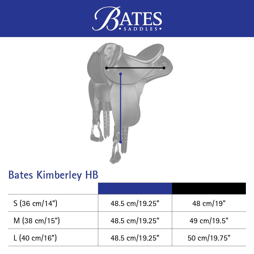Bates Kimberley Halfbreed Saddle - Short - Saddleworld Devonport