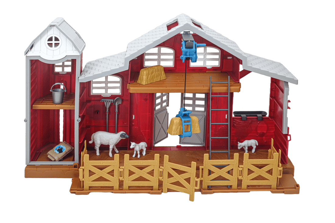 Big Country Toys 38 Piece Dairy Barn Play Set - Saddleworld Devonport