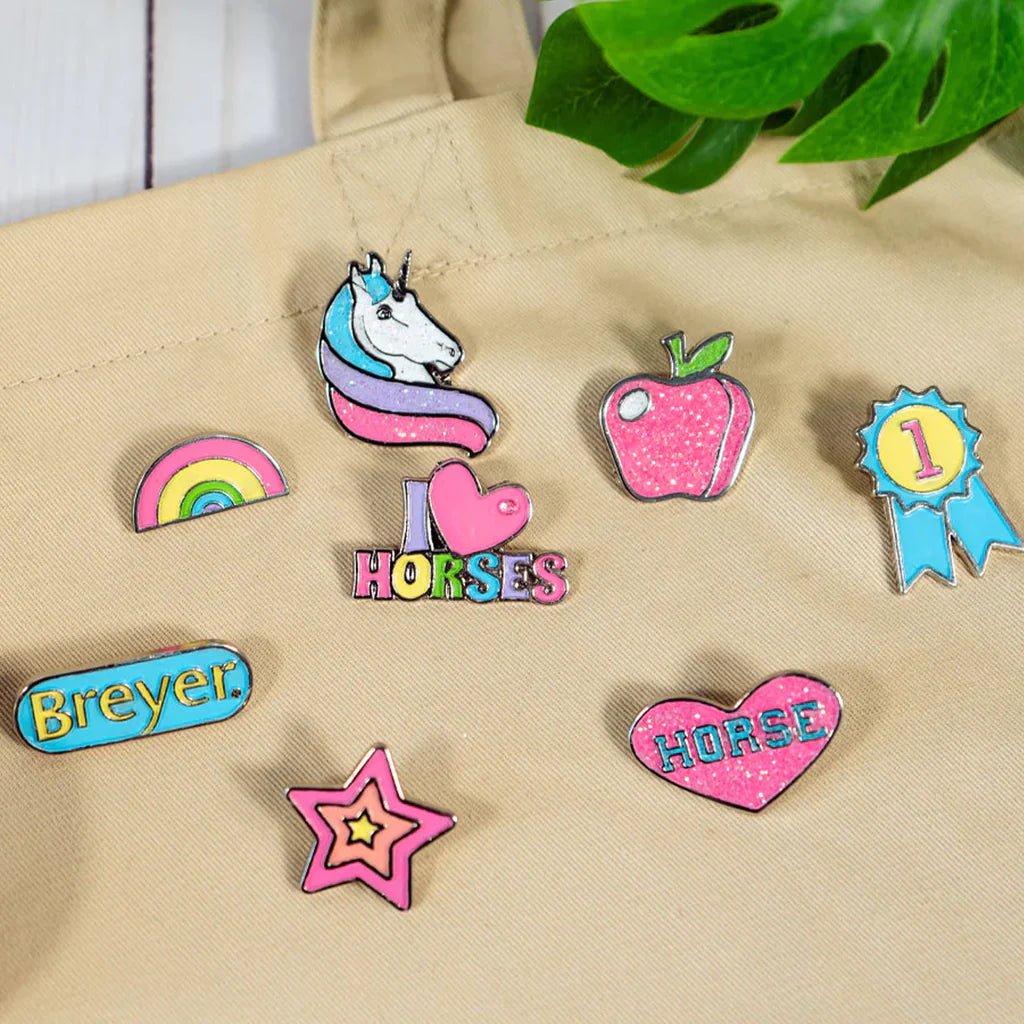 Breyer Activity Paint &amp; Wear Enamel Pins - Saddleworld Devonport