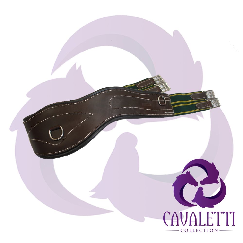 Cavaletti Collection Clio Contoured Leather Girth - Saddleworld Devonport