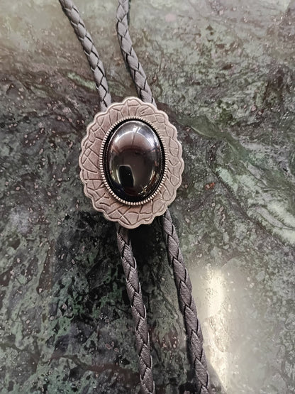 Cowgal Black Cord Bolo Ties - Saddleworld Devonport