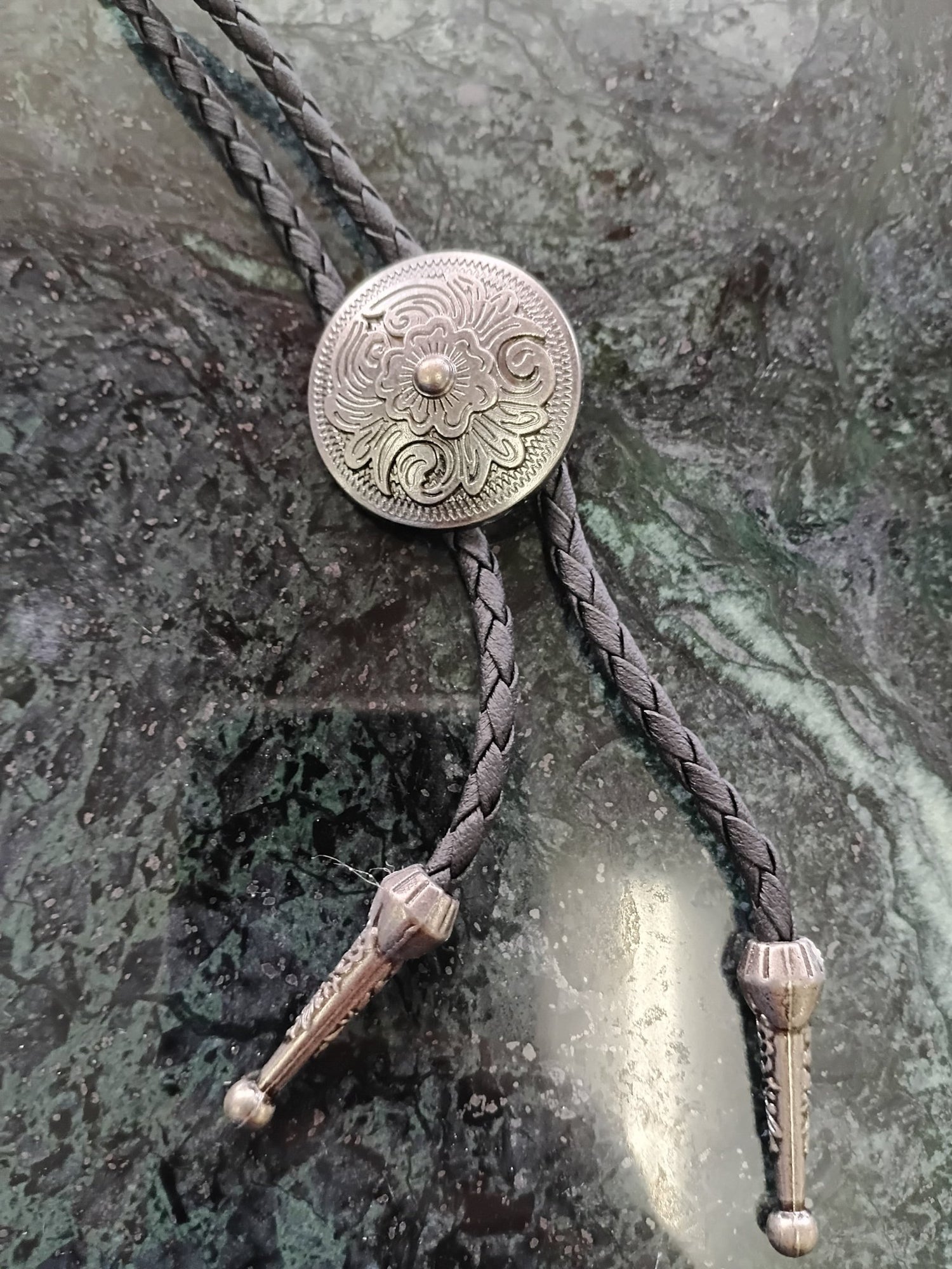 Cowgal Black Cord Bolo Ties - Saddleworld Devonport