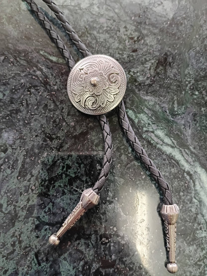 Cowgal Black Cord Bolo Ties - Saddleworld Devonport