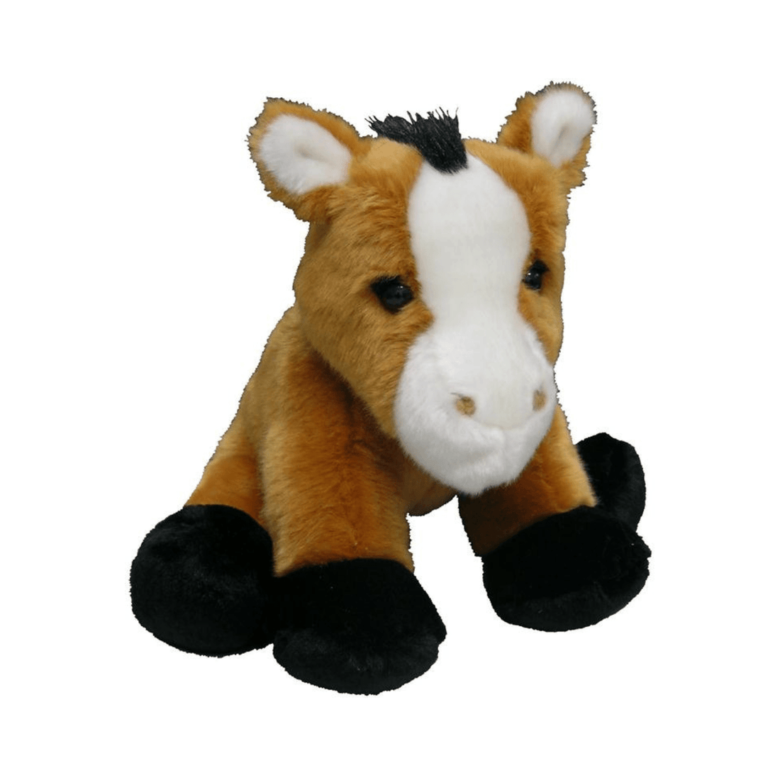 Cute &amp; Cuddly Sitting Plush Horse - Saddleworld Devonport