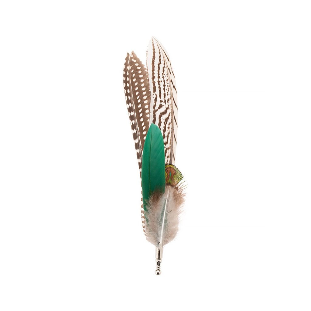 Avanel of Melbourne Flemington Real Feather Hat Pin