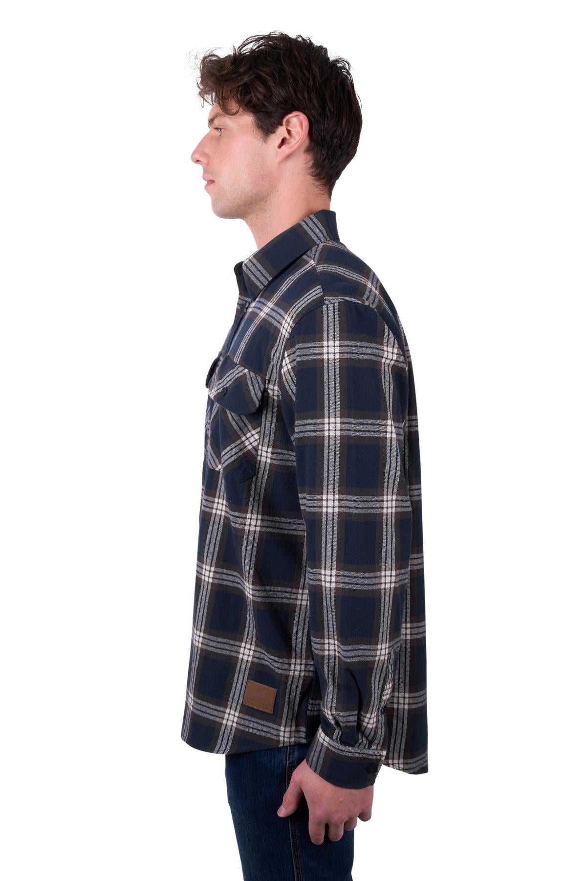 Dux-Bak Mens Lyon Thermal Long Sleeve Shirt - Saddleworld Devonport