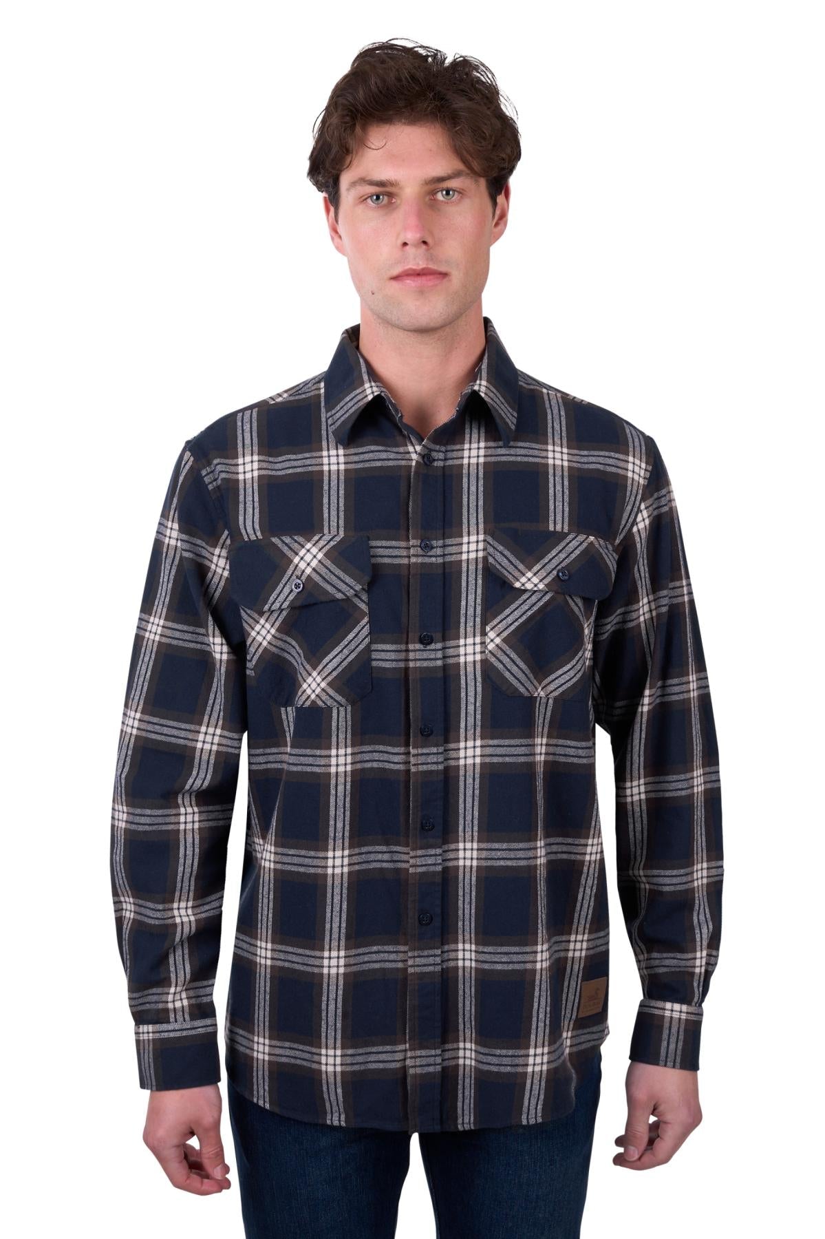 Dux-Bak Mens Lyon Thermal Long Sleeve Shirt - Saddleworld Devonport