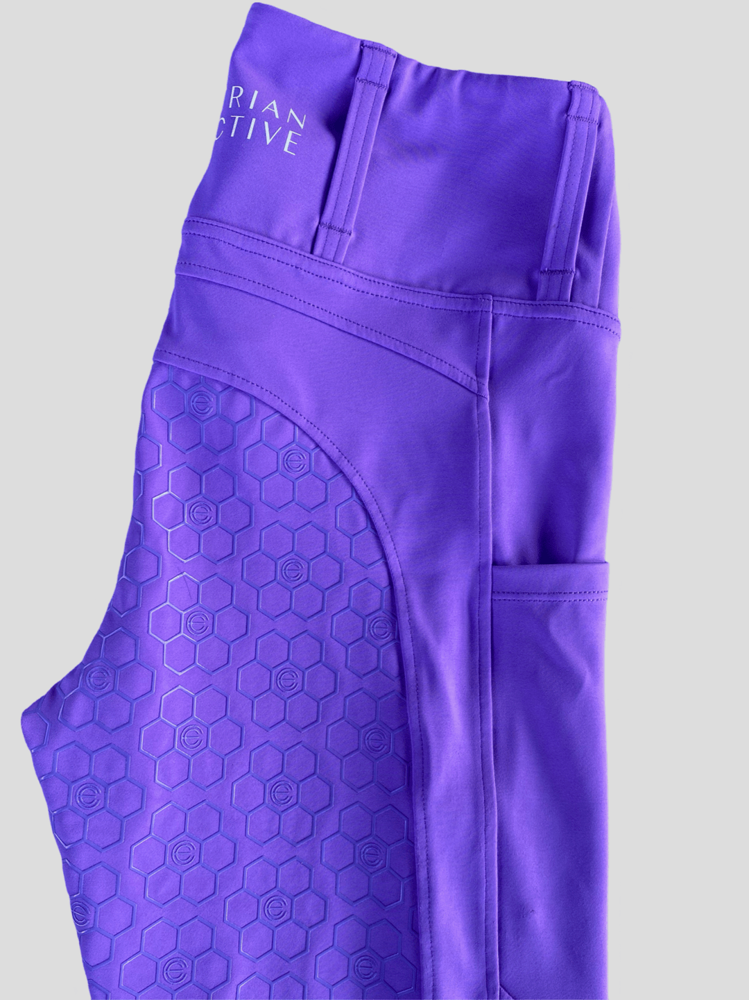 Equestrian Collective Honeycomb Technical Tights - Jewel - Saddleworld Devonport