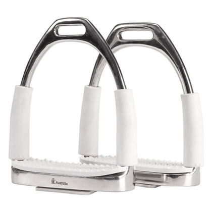 Equi-Steel Flex Shank Stirrups - Saddleworld Devonport