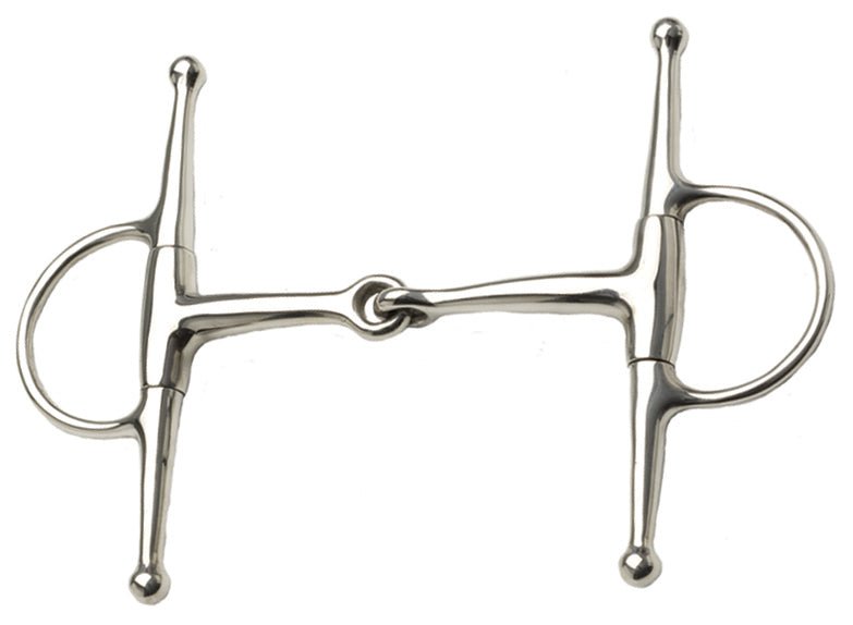 Eureka Stainless Steal Full Cheek Eggbutt - Saddleworld Devonport