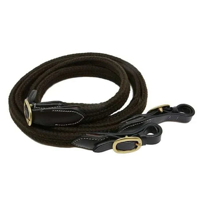 Eurohunter Cotton Stockman Reins - Saddleworld Devonport