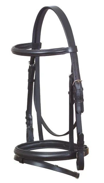 Eurohunter Dressage Snaffle Bridle - Saddleworld Devonport