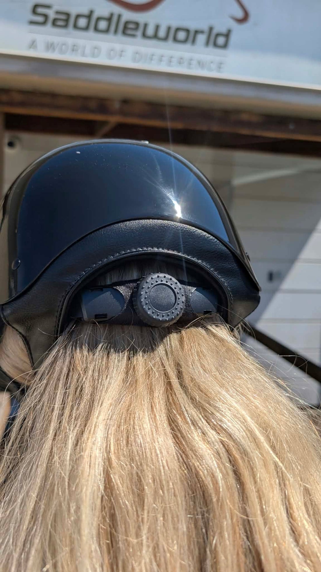 Eurohunter Gloss Cattai Helmet with Polo Peak - Saddleworld Devonport