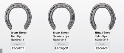 Mustad Libero Concave Steel 8MM Front (Quarter Clip)