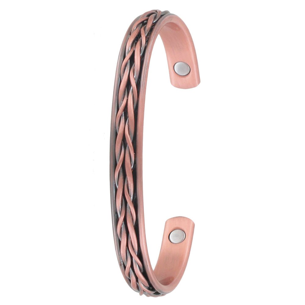 Fishtail Copper Bangle - Saddleworld Devonport